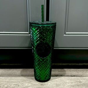 Green starbucks cup